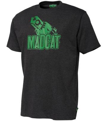 Madcat tričko clonk teaser t shirt dark grey melange - xxl