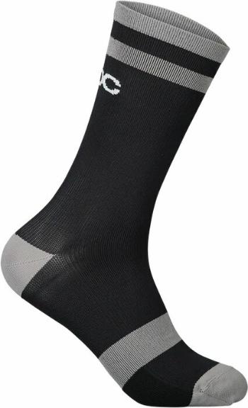 POC Lure MTB Sock Long Uranium Black/Granite Grey M Cyklo ponožky