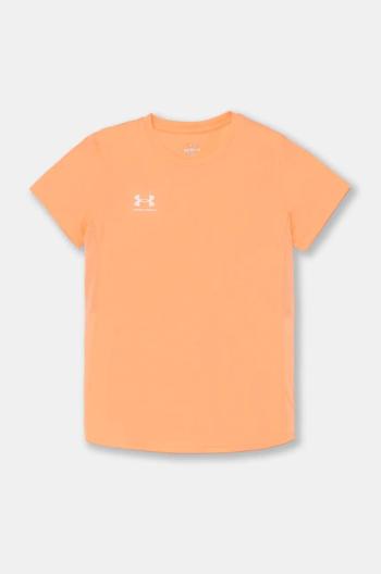 Detské tričko Under Armour G s Ch. Train SS oranžová farba, 1379456