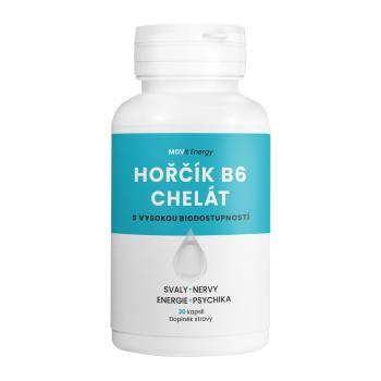 MOVIT ENERGY Horčík B6 chelát 100mg 30 kapsúl