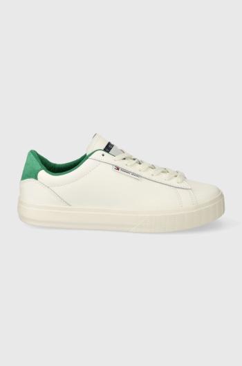 Tenisky Tommy Jeans TJW CUPSOLE SNEAKER ESS biela farba, EN0EN02508