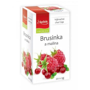 Apotheke čaj SEL BRUSNICA MALINA 20 x 2 g