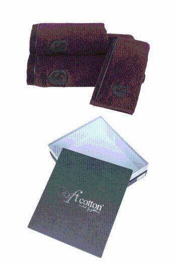 Soft Cotton Darčekové balenie uterákov a osušiek LUXURE