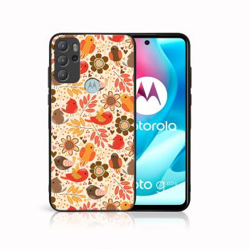 MY ART Silikónový obal Motorola Moto G60s BIRDS (004)