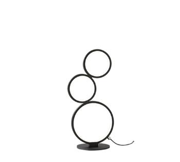 LED stolová lampa Trio Rondo čierna 522610332
