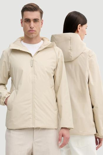 Bunda Rains Lohja Insulated Jacket W3T1 béžová farba, prechodná, 15770