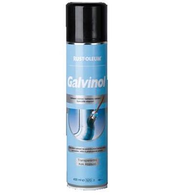 GALVINOL - základná farba na pozink v spreji (svetlá modrá transparentná, 0,4 L)