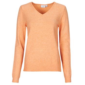 Vila  VIRIL V NECK  Svetre Oranžová