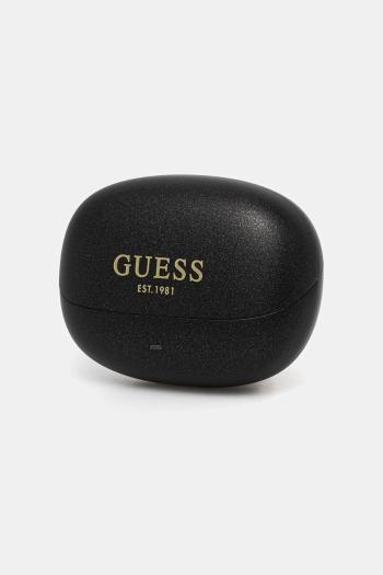 Bezdrôtové slúchadlá Guess čierna farba