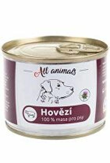 All Animals DOG mleté hovädzie mäso 200g + Množstevná zľava