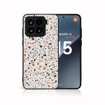 MY ART Ochranný kryt pre Xiaomi 15 BEIGE TERRAZZO (162)