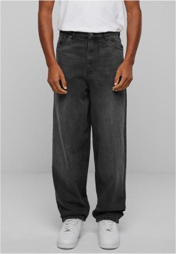 Urban Classics Heavy Ounce Baggy Fit Jeans black washed - 32