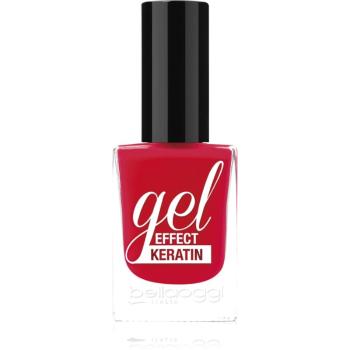 bellaoggi Gel Effect Keratin Nail Polish lak na nechty odtieň Happy Vacation 10 ml