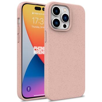 ECO RUBBER Ochranný obal Apple iPhone 16 Pro Max svetloružový