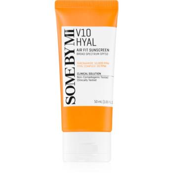 Some By Mi V10 Hyal Air Fit Sunscreen ľahký ochranný krém na tvár SPF 50+ 50 ml