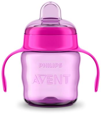 Tanulópohár Philips AVENT Classic ivópohár 200 ml - lányoknak