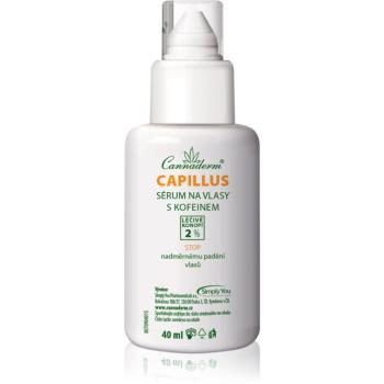 Cannaderm Capillus Kofeínové sérum na vlasy sérum na vlasy s kofeínom 40 ml