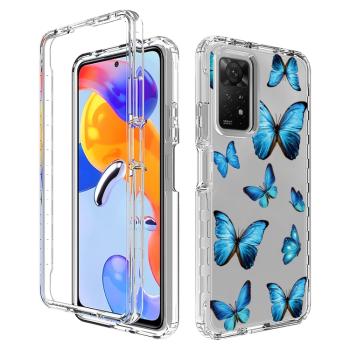 DUAL ART Odolný kryt Xiaomi Redmi Note 11 Pro BUTTERFLY