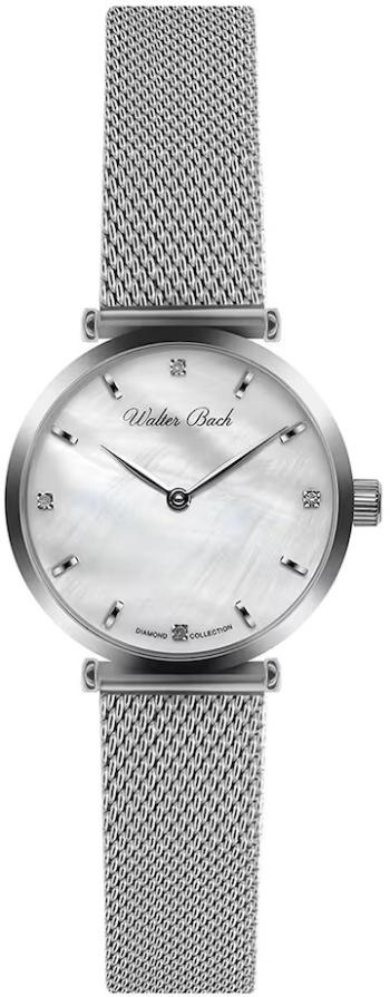 Walter Bach Coburg Silver Mesh s diamanty BAN-2514