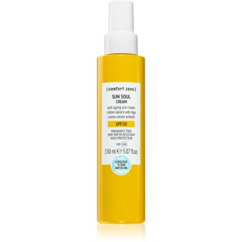 Comfort Zone Sun Soul SPF 30 vodeodolný krém na opaľovanie na telo a tvár SPF 30 150 ml