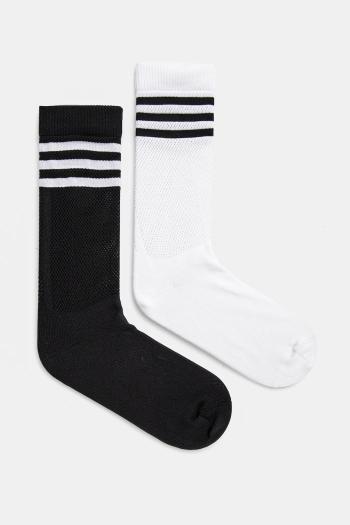 Ponožky adidas Originals 2-pak biela farba, JC8626