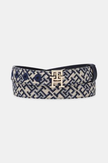 Opasok Tommy Hilfiger tmavomodrá farba, AW0AW17497