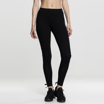 Dámske leginy Urban Classics Ladies Laced Up Back Leggings black - S