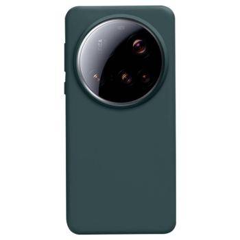 PROTEMIO LIQUID SILICONE Kryt pre Xiaomi 15 Ultra tmavozelený