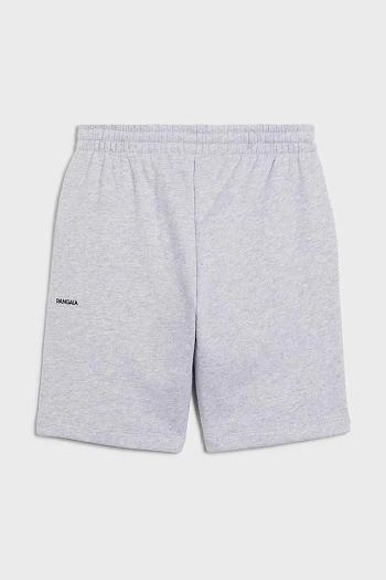 Šortky Pangaia KIDS' 365 MIDWEIGHT LONG SHORTS šedá farba, nastaviteľný pás 10000425