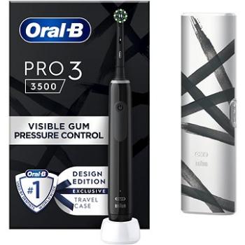 Oral-B Pro 3 3500 čierna elektrická zubná kefka (4210201421108)