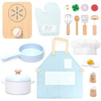 UMU Toys Cooking set aktivity hračka z dreva 3y+