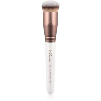 Luvia Cosmetics Prime Vegan Blurring Buffer štetec na make-up a púder 115 (Pearl White / Metallic Coffee Brown) 1 ks