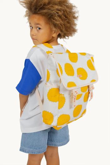 Detský ruksak Tinycottons SUN BACKPACK béžová farba, veľký, vzorovaný, SS25-401