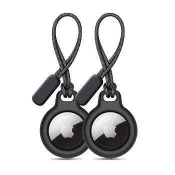 Tech-Protect Rough Chain kryt na Apple AirTag 2ks, čierny