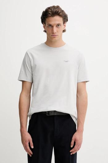 Bavlnené tričko Marc O'Polo DENIM pánske, čierna farba, jednofarebné, B61202151060