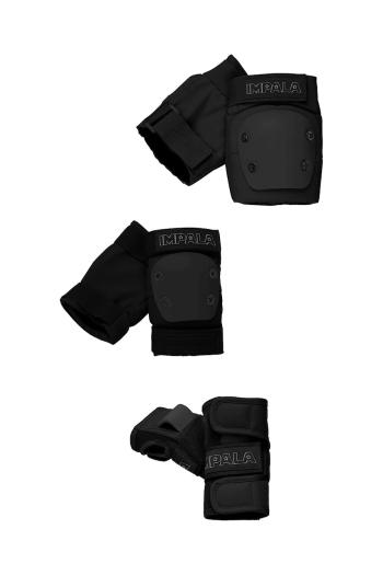 Sada detských chráničov Impala Protective Set Youth 6-pak čierna farba