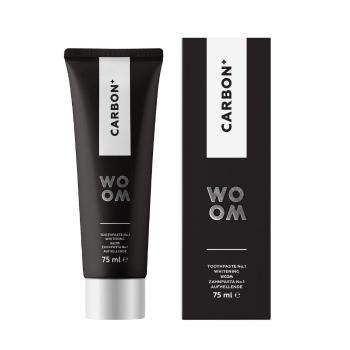 Zubná pasta silne bieliaca CARBON+ WOOM 75ml