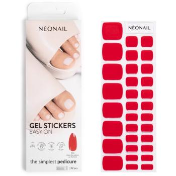 NEONAIL Easy On Gel Stickers nálepky na nechty na nohy odtieň P03 32 ks