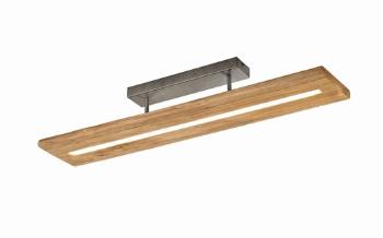 LED stropné osvetlenie Trio Brad drevodekor TR 623710130