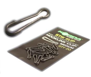 Korda Rychlovýměnná karabinka Stik Clip 20ks - small,Korda Rychlovýměnná karabinka Stik Clip 20ks - small