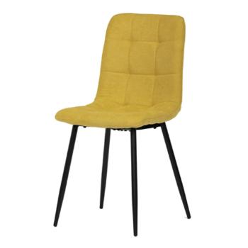 Jedálenská stolička Autronic 44x89 cm žltá látka CT-281 YEL2