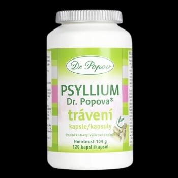 DR.POPOV Psyllium Trávenie 120 kapsúl