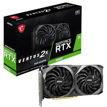 MSI GeForce RTX 3060 VENTUS 2X 8G OC (RTX 3060 VENTUS 2X 8G OC)