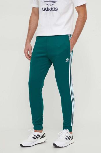 Tepláky adidas Originals Adicolor Classics SST Track Pants zelená farba, s nášivkou,  IR9886