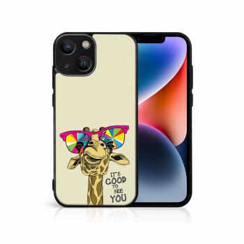 MY ART Ochranný kryt pre Apple iPhone 15 GIRAFFE (180)