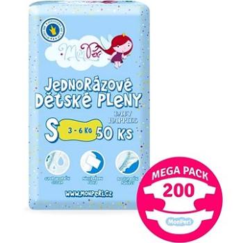 MonPeri Klasik Mega Pack veľkosť S (200 ks)