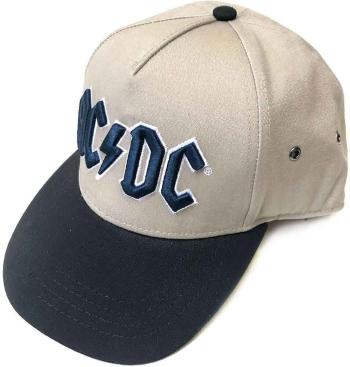 AC/DC Šiltovka Navy Logo Black/Sand