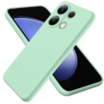 RUBBER Ochranný kryt pre Xiaomi Redmi Note 13 Pro / Poco M6 Pro zelený