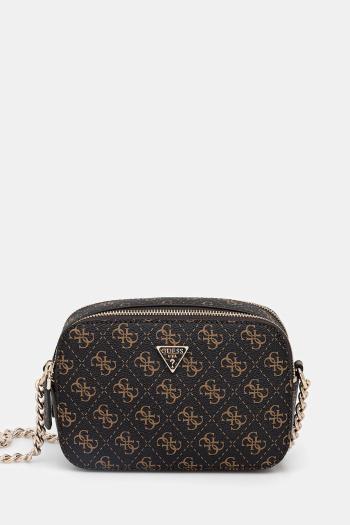 Kabelka Guess NOELLE hnedá farba, HWQG96 72140