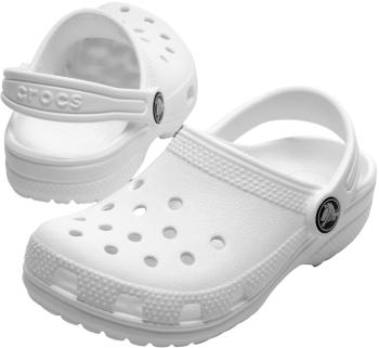 Crocs Kids' Classic Clog Sandále White 29-30